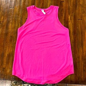 Size 2 lululemon pink tank top